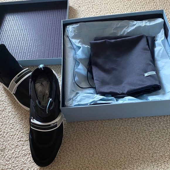 Prada High Top Sneakers! Size 36! - Picture 5 of 9